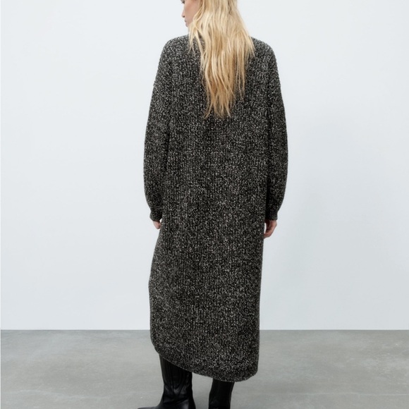 ZARA Knit Midi Sweater Dress BNWT - Picture 5 of 6